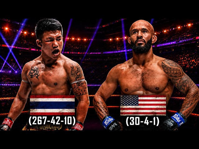 MMA Legend vs MUAY THAI Legend 😎 | Rodtang vs Demetrious Johnson