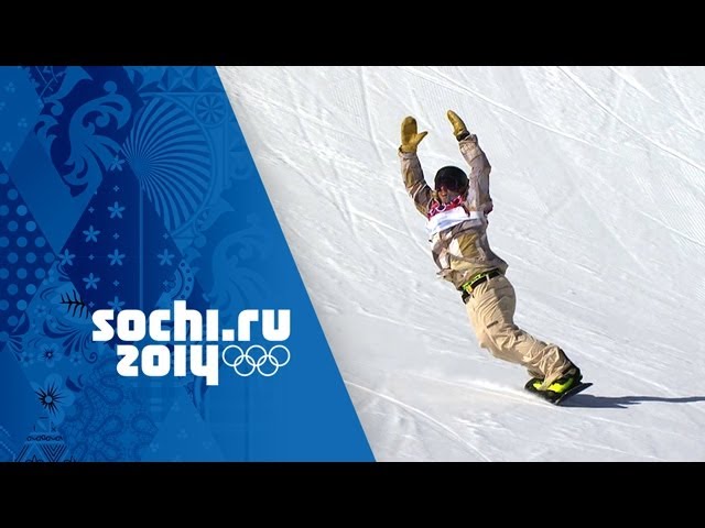 Sage Kotsenburg's Gold Winning Snowboard Slopestyle Run | Sochi 2014 Winter Olympics