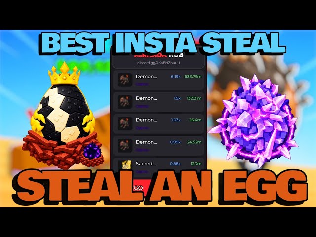 [OP💀] Steal An Egg Script - BEST INSTA STEAL, FASTEST INSTANT STEAL, AUTO STEAL, NEW UPDATE & NEW 🔥