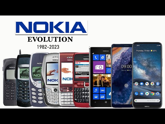 All Nokia Mobiles Evolution From First to Last 1982 - 2023| Nokia Mobiles History