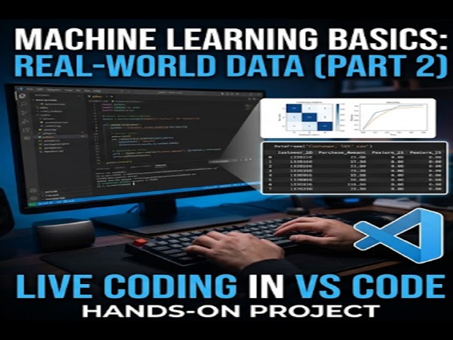 Machine Learning Basics & Classification Algorithms (Part 2: Real-World Data in VS Code)