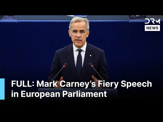 FULL SPEECH: Mark Carney Addresses European Parliament on Global Geopolitical Rupture | AC1B