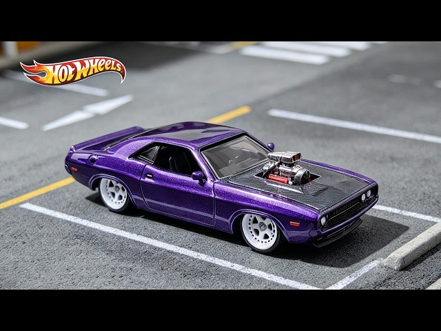 custom hot wheels 70 dodge hemi challenger