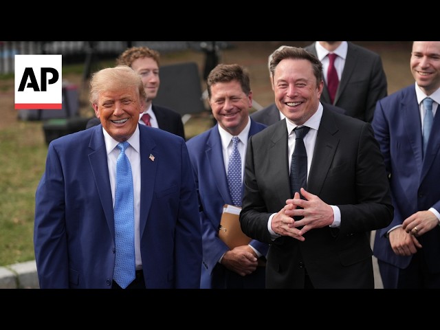 Trump and tech executives sign a 'morally binding' accord on AI safety