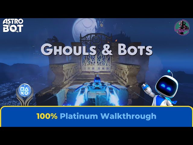 Astro Bot: Ghouls & Bots Platinum Walkthrough [4K]