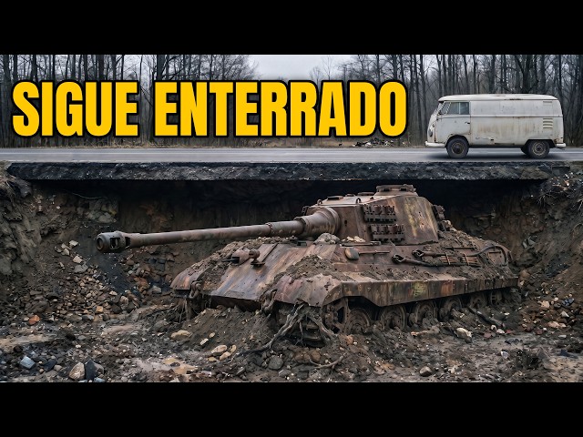 ¿Dónde está hoy el King Tiger enterrado bajo una carretera francesa?