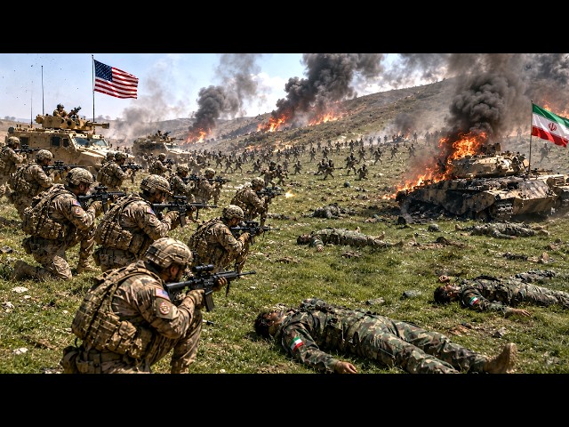 1 minute ago! US army defeats Iranian troops on the battlefield, look what happened! - Arma 3