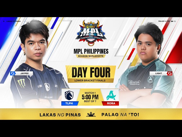 🔴 LIVE | MPL PH S18 | ENGLISH - LOWER BRACKET FINALS