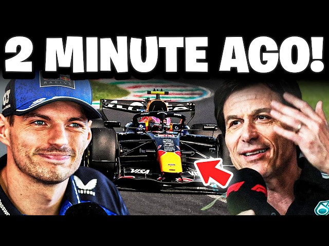 Toto Wolff's Reaction To Verstappen's Italian GP Pace Says Everything - Until THIS Happened!