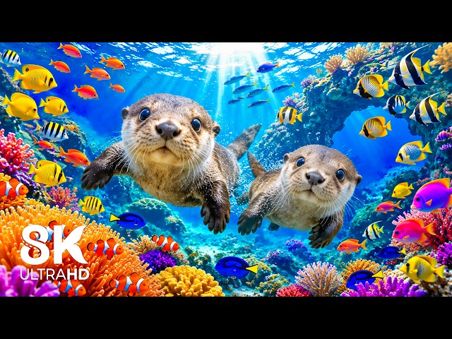 Magical Alaska Underwater World in 8K HDR 🐋 Amazing Marine Life | Dolby Vision™
