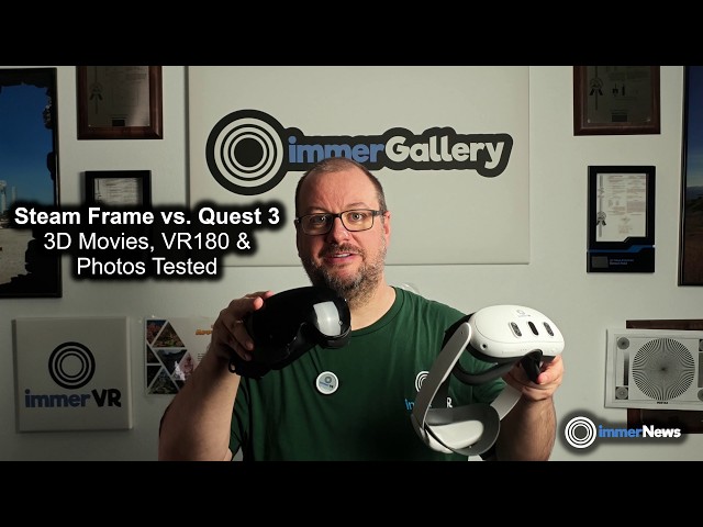 Steam Frame vs. Quest 3: 3D Movies, VR180 & Photos Tested