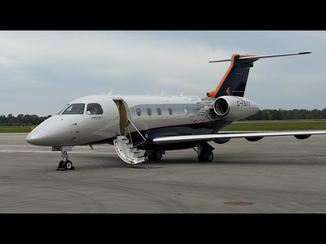 ST. JOHN'S LANDING / RUNWAY 28 • LEGACY 450 COCKPIT VIEW