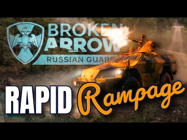 BPM-97 Gorgeous Early Rush! // Broken Arrow "Russian Guards" DLC Multiplayer 4k