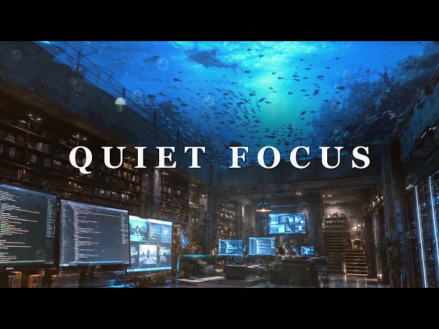 Ambient Music for Editing and Proofreading — 3 Hours of Slow Dub Techno