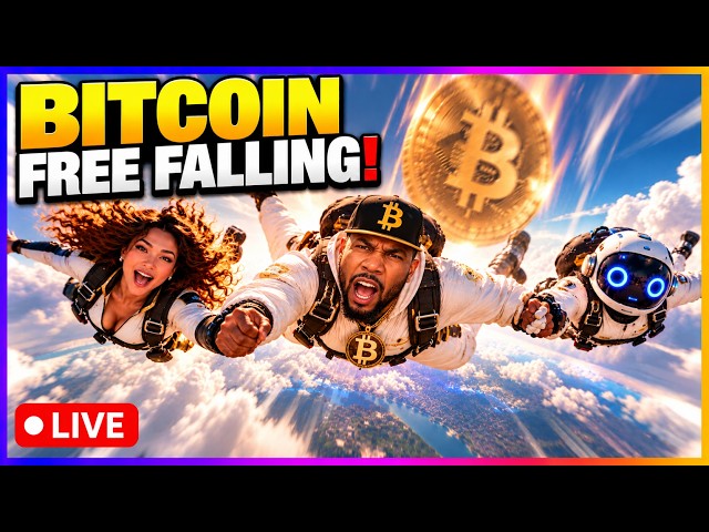 Bitcoin in Free Fall! Live TA & Trading