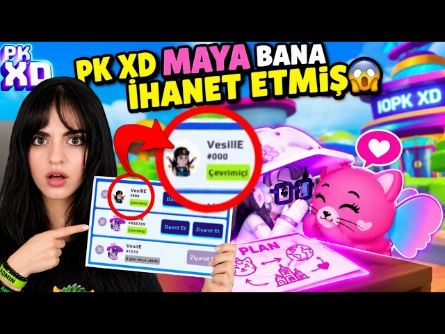 MAYA BETRAYED ME IN PK XD😱 I DISCOVERED HER SECRET PLANS WITH VESİLE💔 | ÖZGÜŞ TV