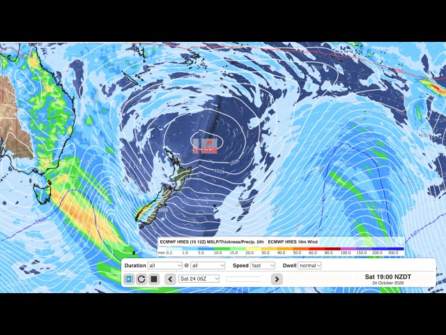 NZ: Dry weather coming, Labour Weekend may be stormy