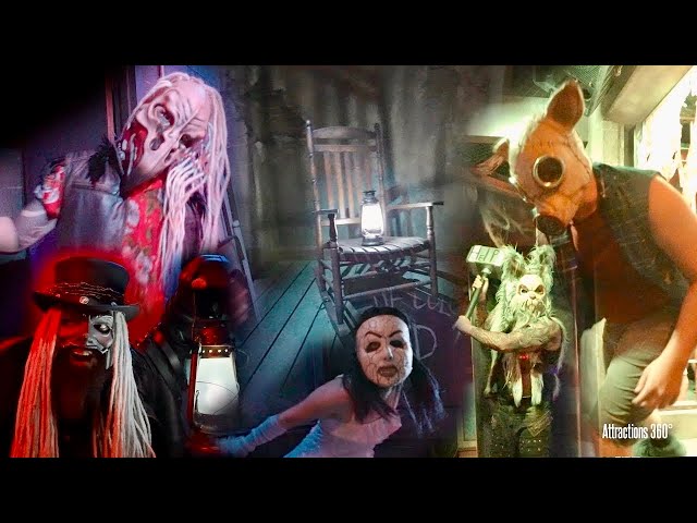 WWE Haunted House & FALLOUT Haunted House Walkthroughs | Halloween Horror Nights 2025