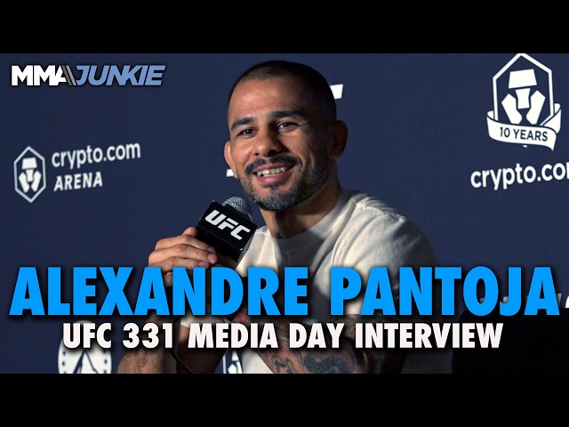 Alexandre Pantoja admits Joshua Van is 'legitimate champion' before rematch | UFC 331