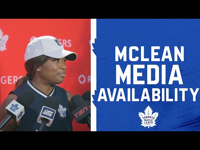 Tashshena McLean | Media Availability presented by Rogers | Leafs & Legends Charity Golf Classic