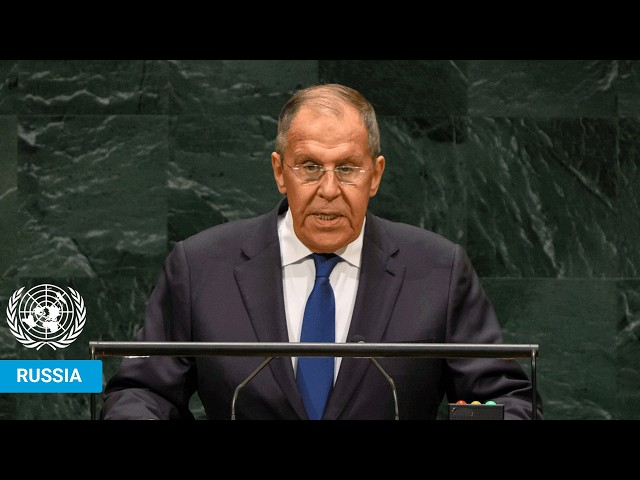 🇷🇺 Russian Federation - Foreign Minister Addresses United Nations General Debate, 81st Session