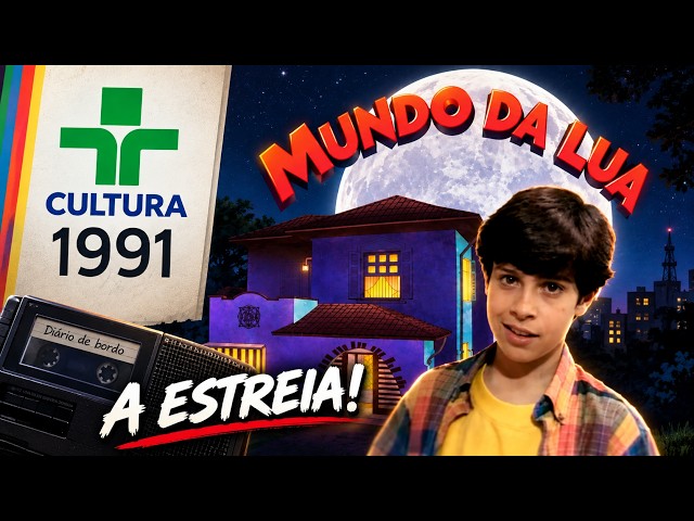 Back to 1991: TV Cultura's programming on the day Mundo da Lua premiered