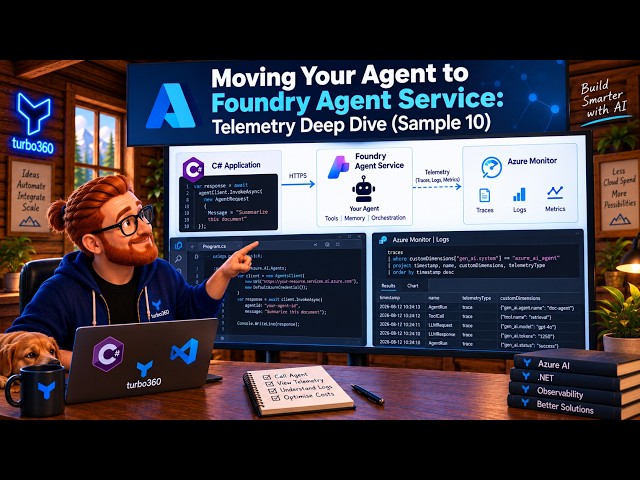 Moving Your Agent to Foundry Agent Service: Telemetry Deep Dive (Sample 10)