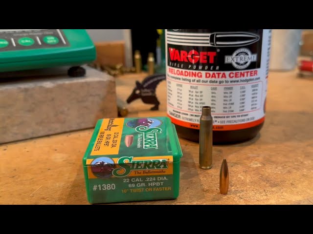 Sub half MOA 223 Load Development, 69gr Sierra SMK