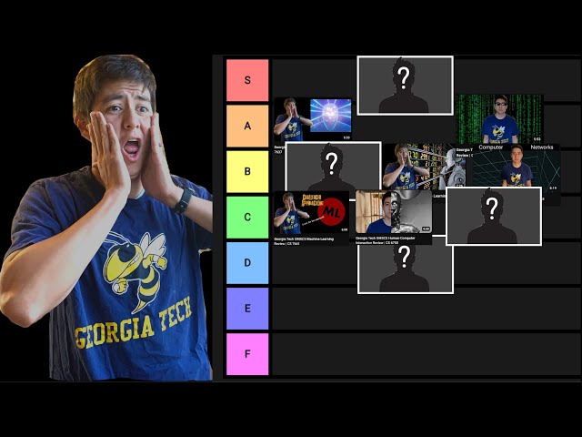 Georgia Tech OMSCS Tier List