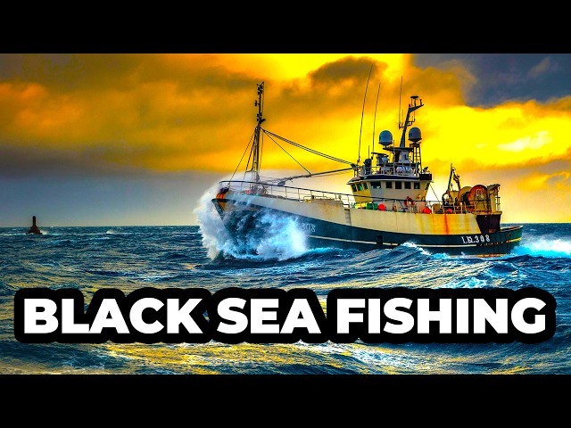 Life Aboard a Commercial TRAWLER In The Black Sea🌊