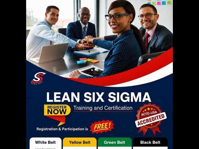 Lean Six Sigma Black Belt B4Y26 - Class 4