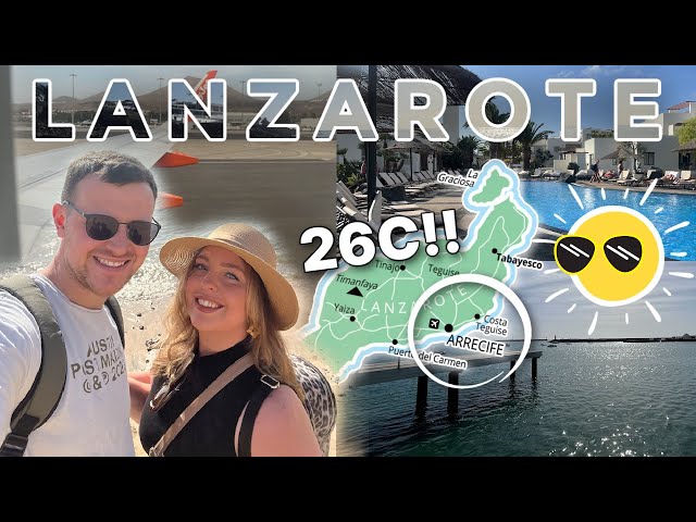 26C in December?! Costa Teguise, VitalClass Hotel & Exploring Arrecife.. (Vlog, Part 1)