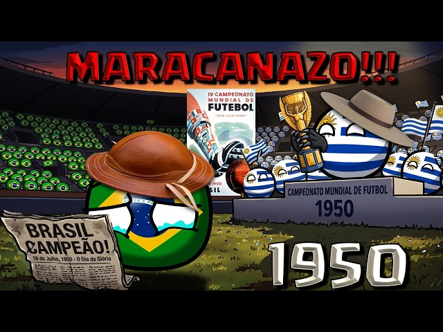 El MUNDIAL del MARACANAZO - BRASIL 1950🏆 | La Historia Completa