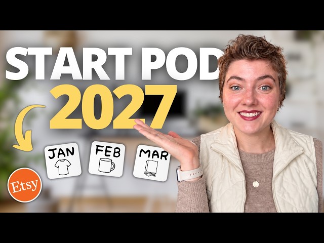 How I'd Start Print on Demand in 2027 (7 Steps to Actually Make Sales)