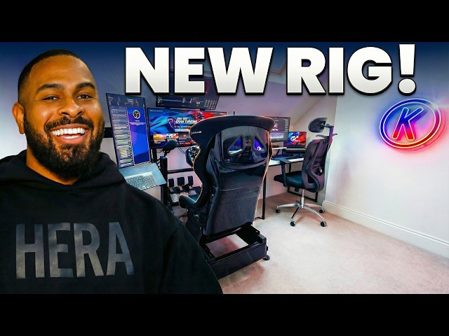 I Got My DREAM Sim Racing Setup! (Unboxing & Full Build)