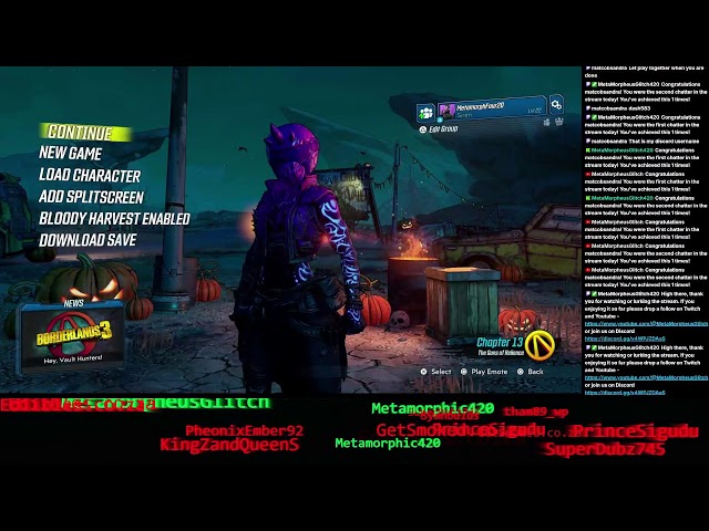MetaMorpheusGlitch  Live Stream