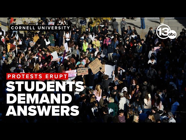 Cornell students protest university’s handling of sexual assault case