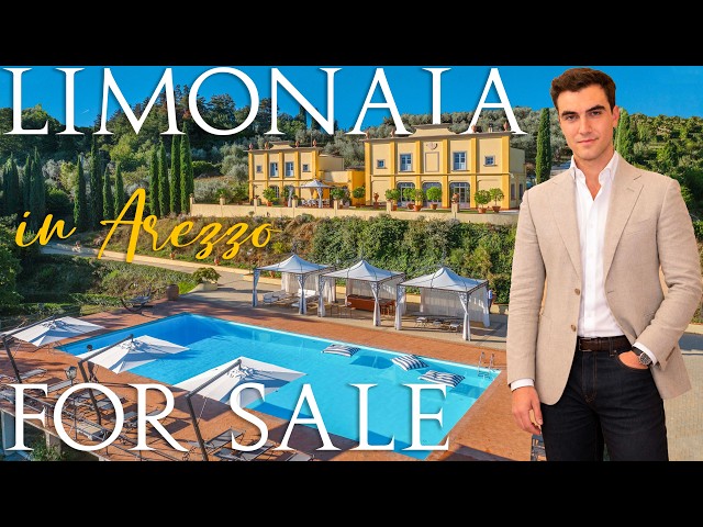 LUXURY VILLA WITH PANORAMIC VIEW FOR SALE IN TUSCANY, AREZZO