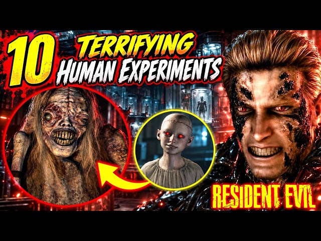 10 Most Disturbing Human Experiments in Resident Evil