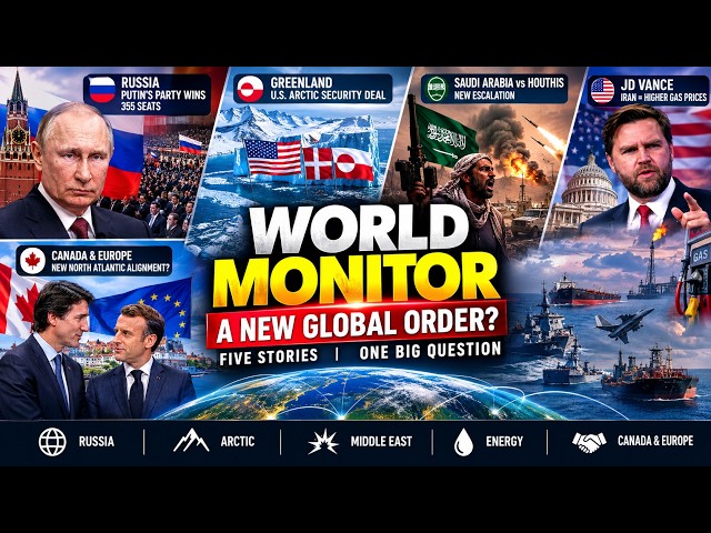 NEW GLOBAL ORDER? Russia, Greenland, Iran & Houthis | JD VANCE & IRAN | CANADA & EUROPE |Middle East