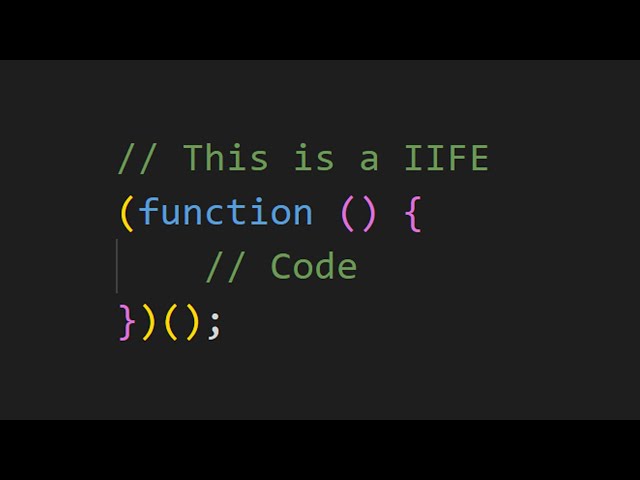 What is a IIFE? JavaScript Tutorial #Shorts