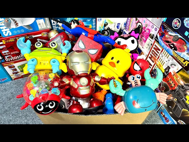 Satu Kota Penuh Dengan Robot Superman, Robot Kepiting, Robot Spiderman, Labubu, Robot Hulk