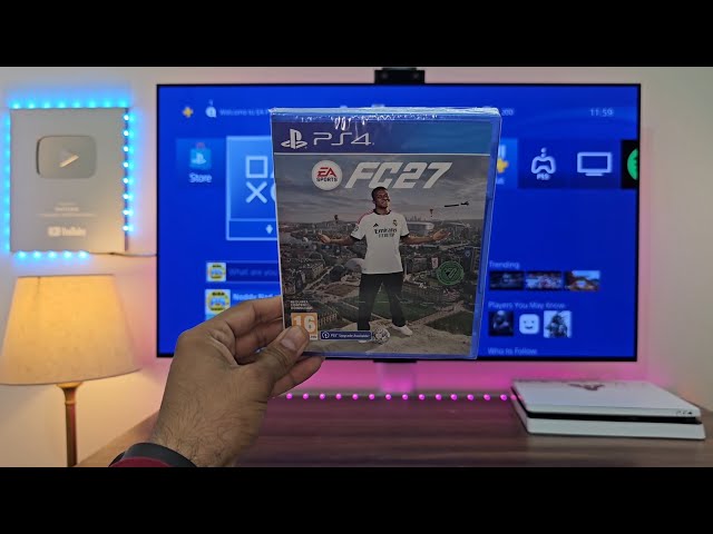 EA FC27 PS4 (Unboxing + Gameplay)