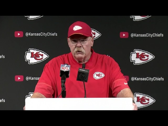 Chiefs head coach Andy Reid provides update on Tyquan Thornton, Rashee Rice's injuries