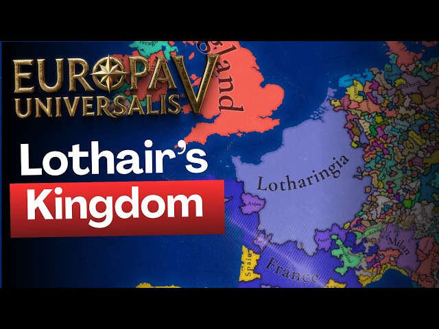 I went througth HELL to form Lotharingia in Europa Universalis V