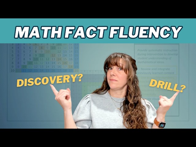 Systematic & Explicit Instruction for Addition & Multiplication Facts