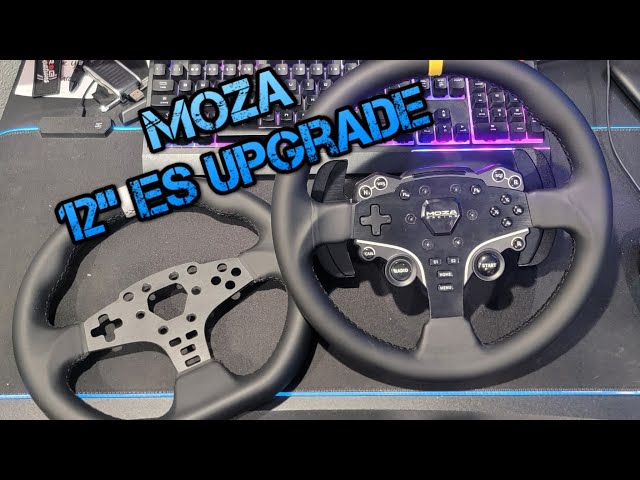 12-дюймовый мод руля MOZA ES делает R5 намного лучше!!!!!