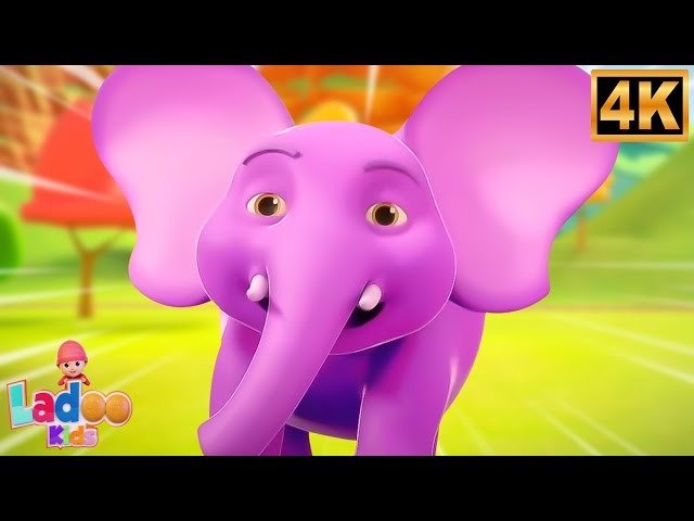 Ek Mota Hathi Ghumne Chala, एक मोटा हाथी, Nursery Poems and Cartoon Songs for Kids