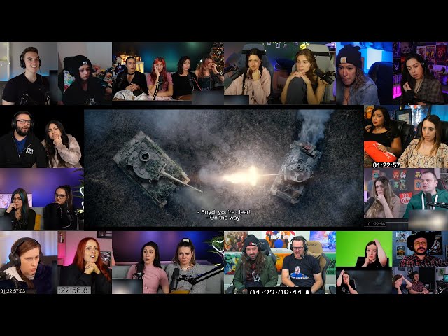 Skirmish With A Tiger Tank | Fury | Reaction