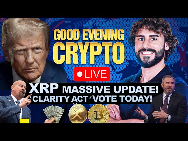 🚨 BREAKING: WHITE HOUSE *BOMBSHELL* CLARITY ACT UPDATE! 🚨 VOTE TODAY & XRP BREAKOUT COMES NEXT!?